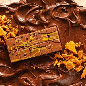 New Launch – Honey I’m Comb | Box of 6 Milk Chocolate Honeycomb Dessert Bars by FIX