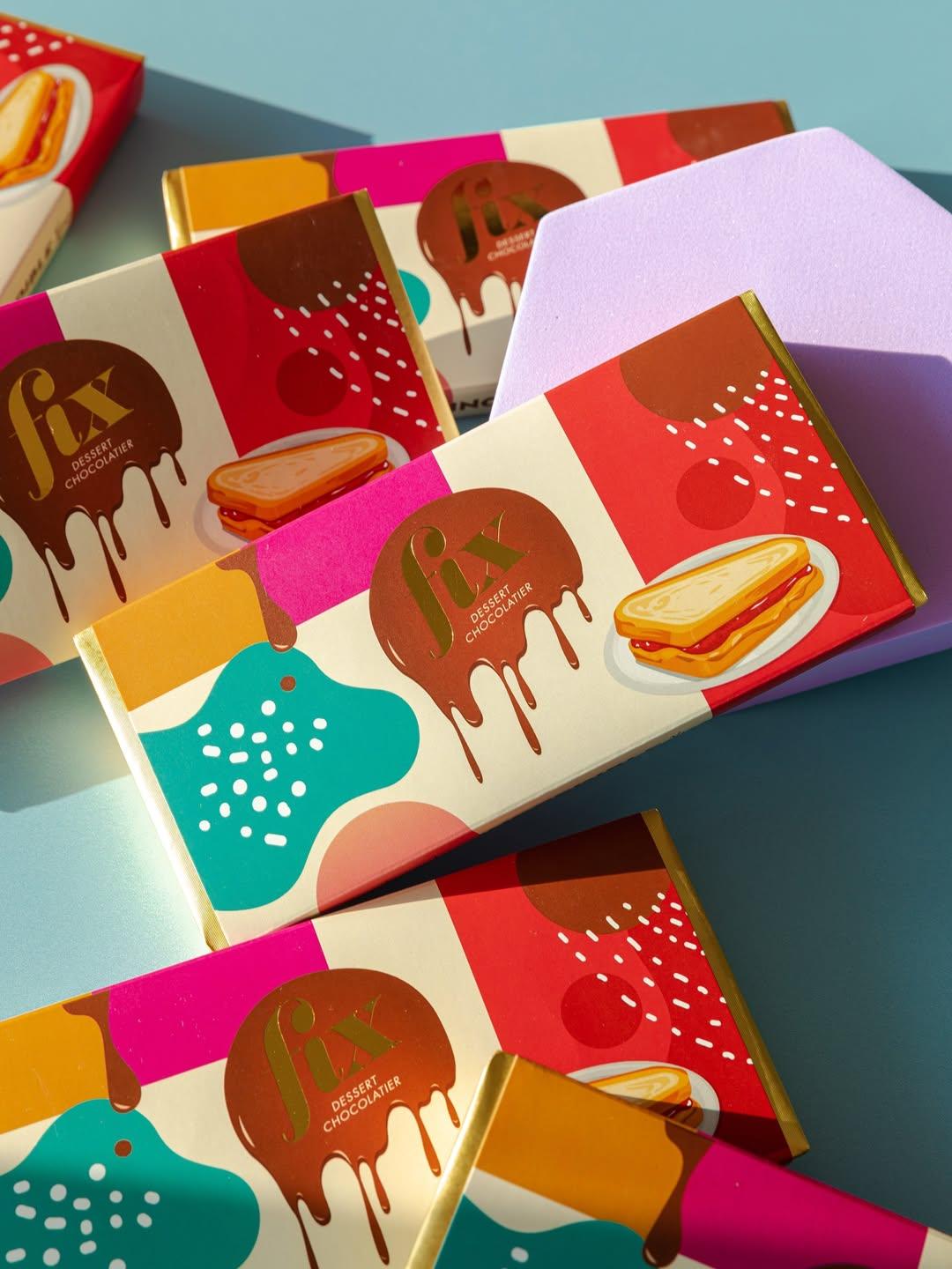 New Launch – Jam or Go Nuts | Peanut Butter & Jam Blondie Chocolate Bars by FIX - Image 2